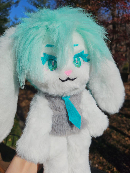 Bunny Miku - Clay-Face Plushie