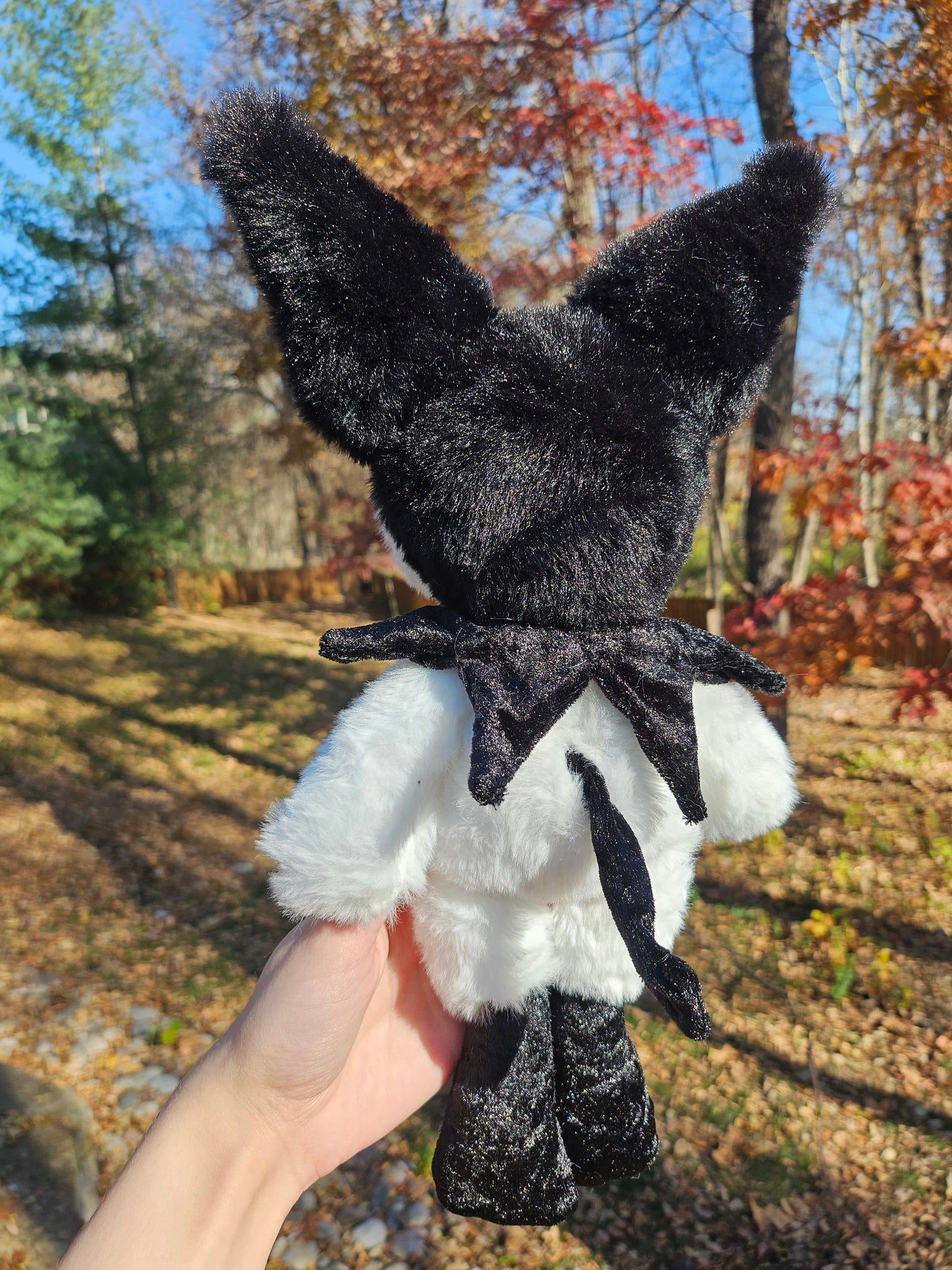 Kuromi - Hello Kitty Clay-Face Plushie